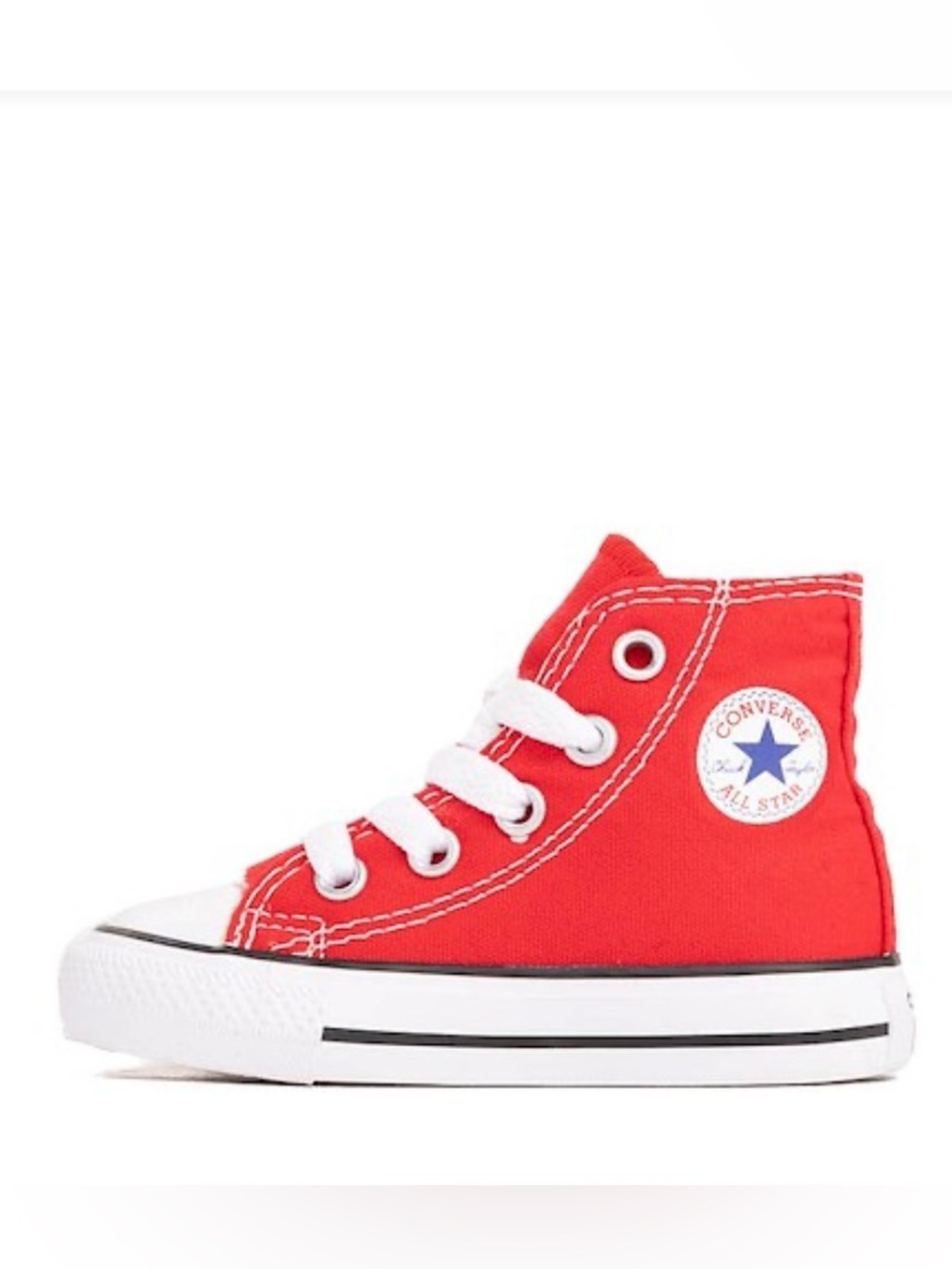 Converse Red High Top Canvas Sneaker